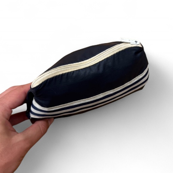 Vintage! Adidas blue / black rain jacket / windbreaker jacket with hood - Picture 7 of 8